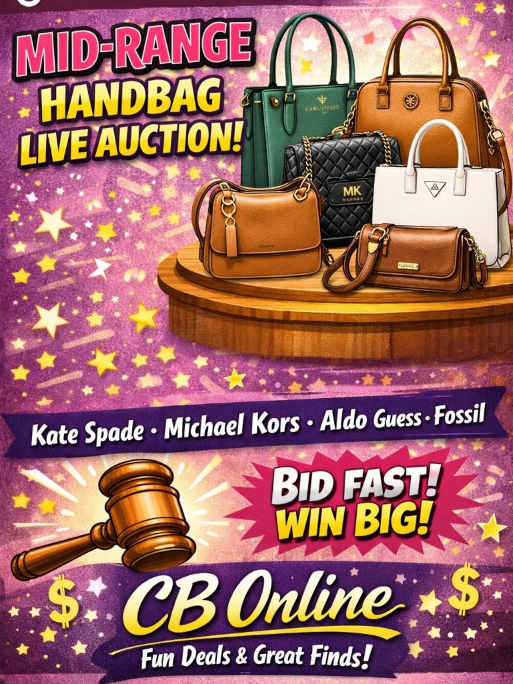 $30 Mid-Range Handbag